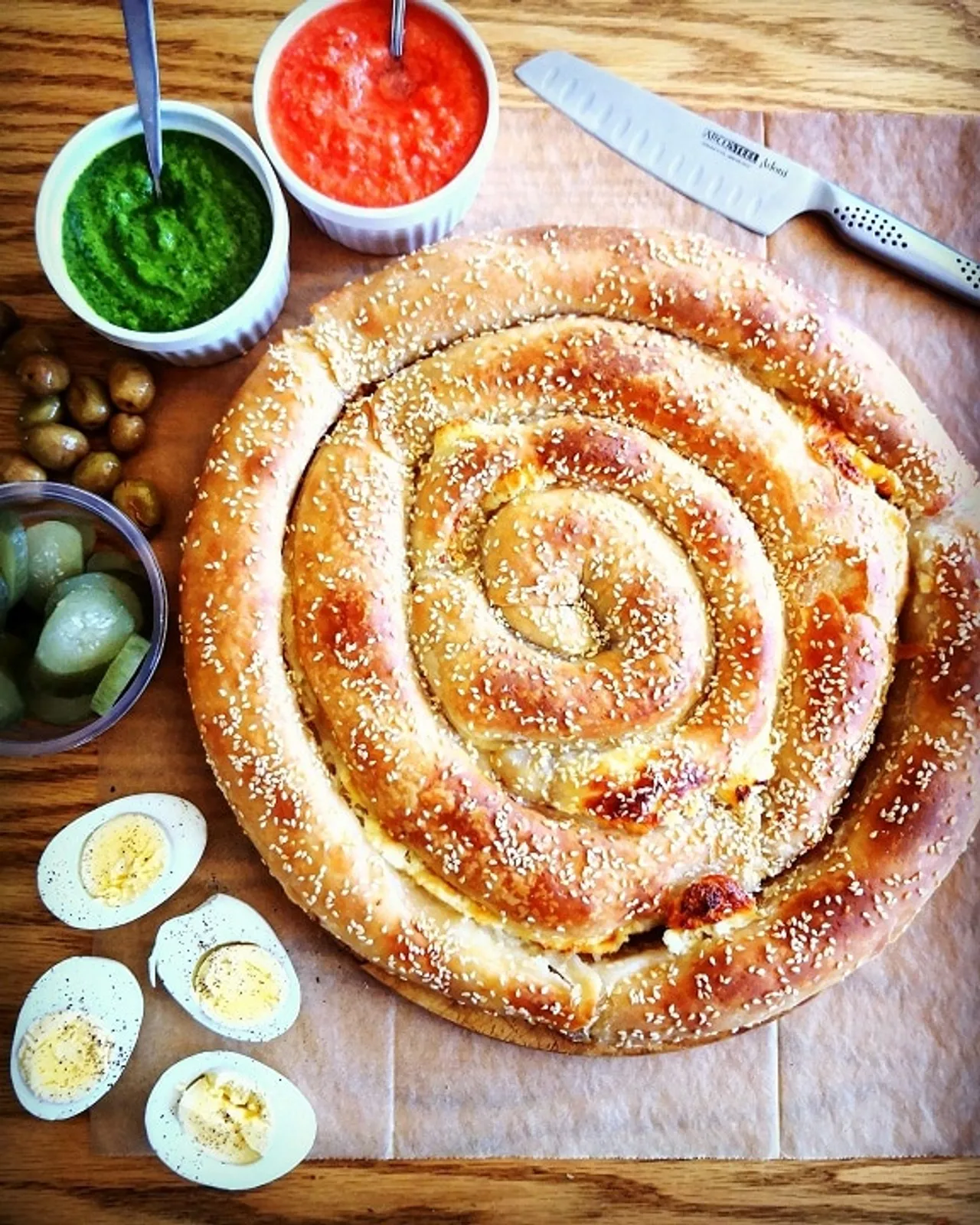 בורקס תורכי אמיתי במילוי גבינות